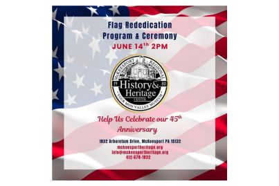 Flag Rededication Ceremony to Honor the McKeesport 23